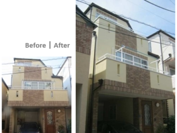 東京都北区神谷 M様邸 外壁リフォーム事例 No.003